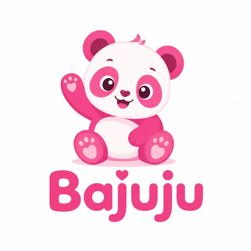 Logo Bajuju: il panda che saluta